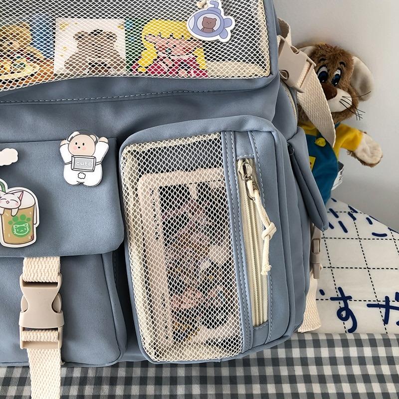 Canvas Baby Diaper Backpack & Bookba