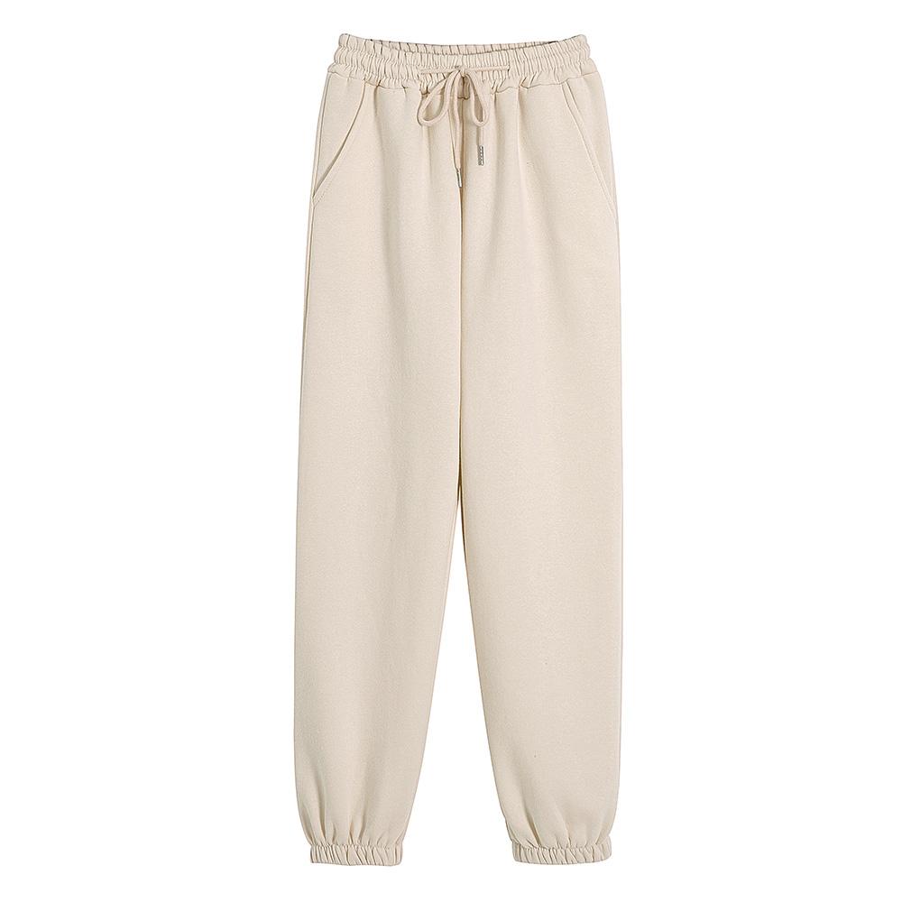 High waisted white sweatpants online