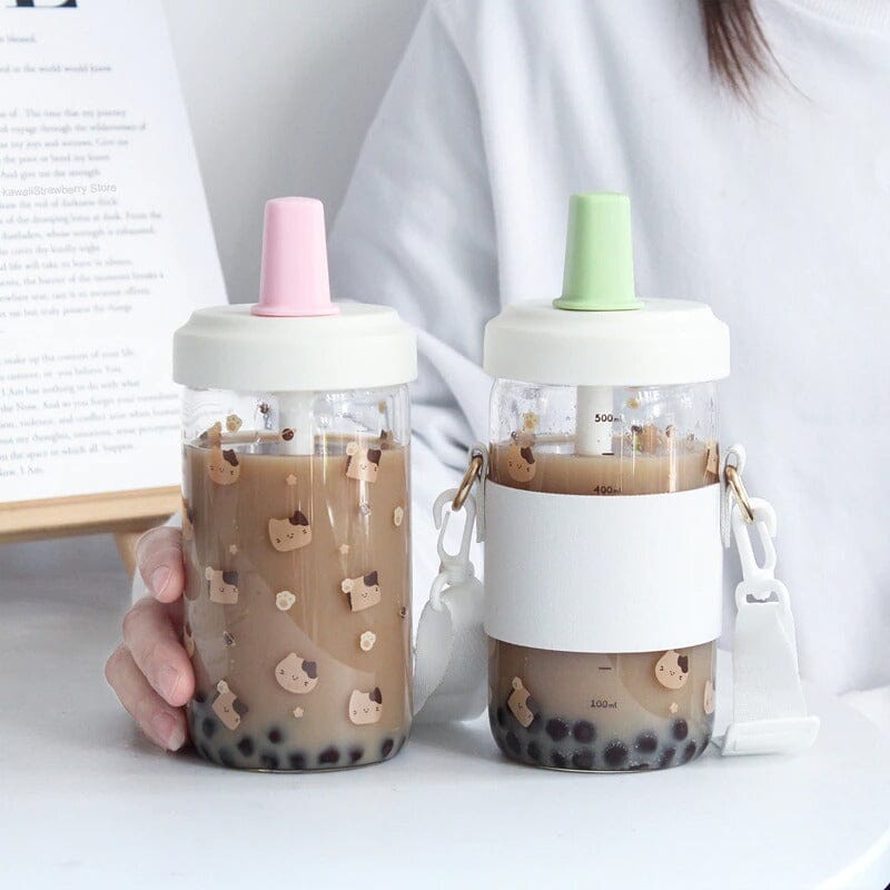 Classy Boba Milk Tea To-Go Plastic and Glass Cups - Bobo's House