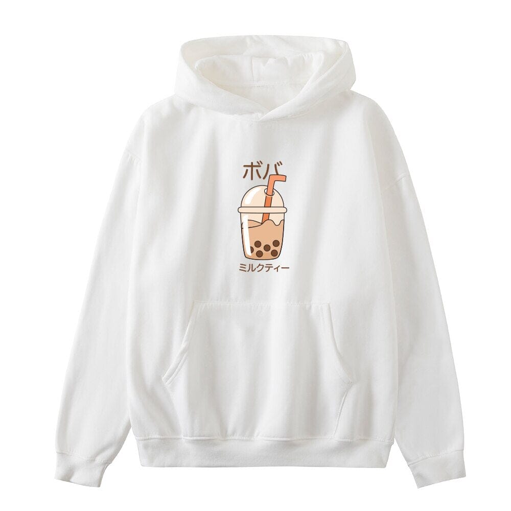 Boba milk tea discount hoodie