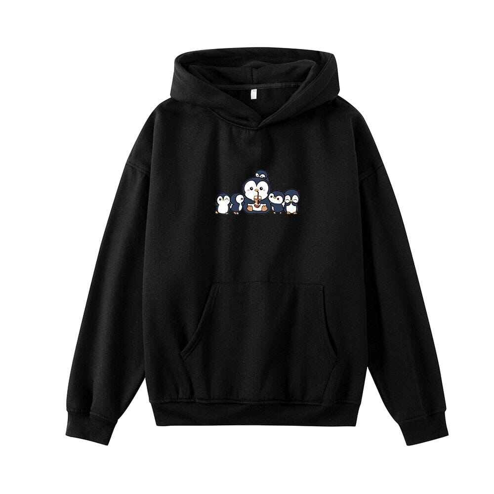 Penguin and Friends Oversized Soft Hoodies 0 Bobo&#39;s House 