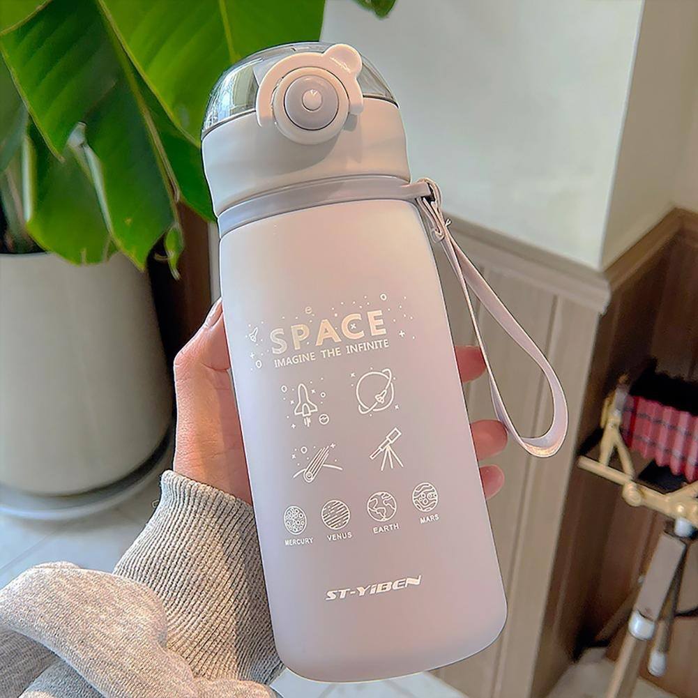 Pretty Frosted Space Bottles - 600 ml - Bobo's House