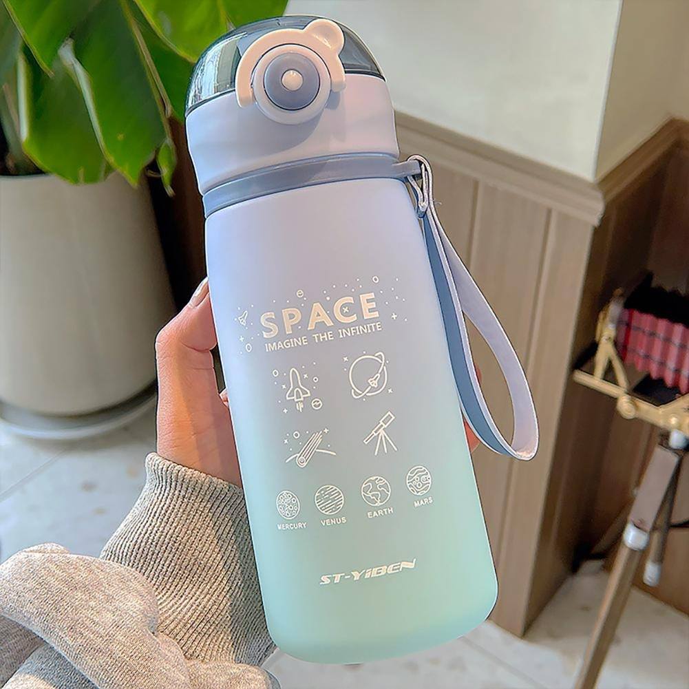 Pretty Frosted Space Bottles - 600 ml - Bobo's House