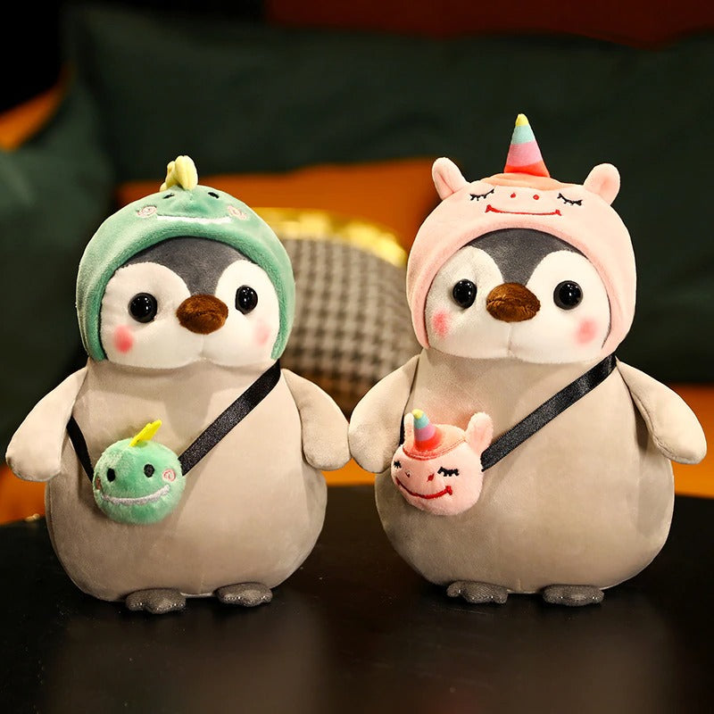 Puffy Penguin Plushie Keychains  Plushies, Kawaii plushies, Cute