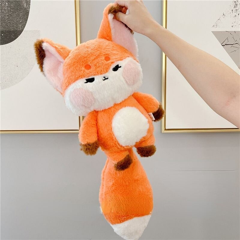 Fox Plush Toy Kawaii Plush Toy Baby Fox Toy Fox Softie Kawaii Fox Fox  Plushie 