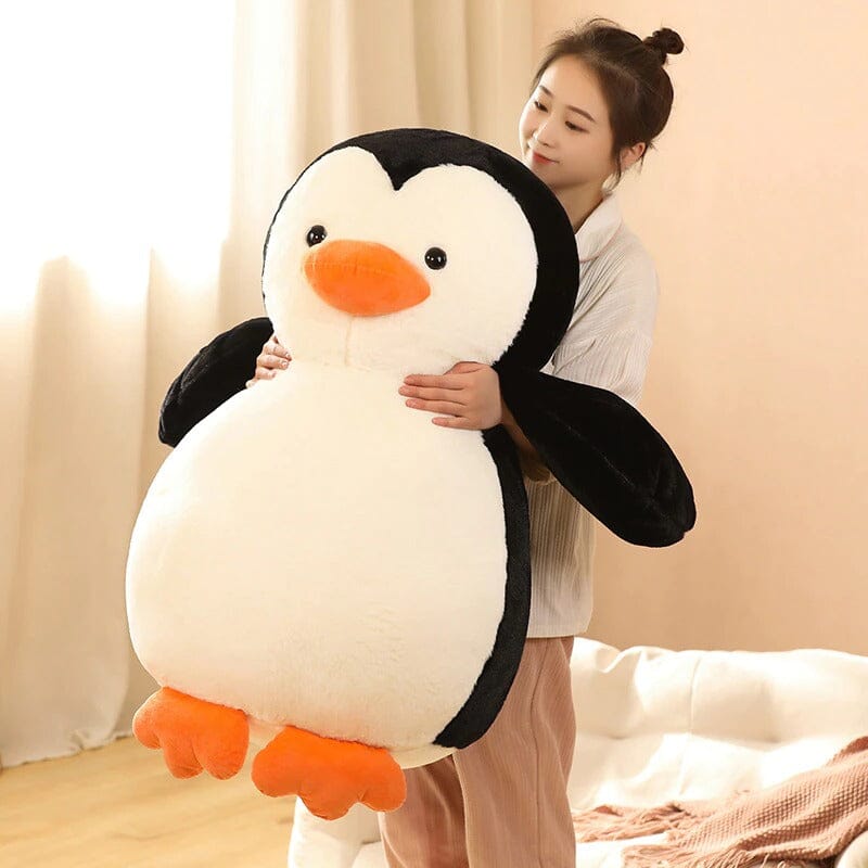Ultra Plump Penguin Puff Plushies Pillows Bobo&#39;s House 22cm 