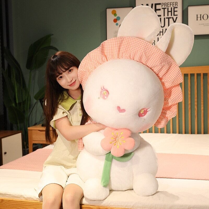 Ultra Soft Bunny Blossom Plushies Pillows Bobo's House 