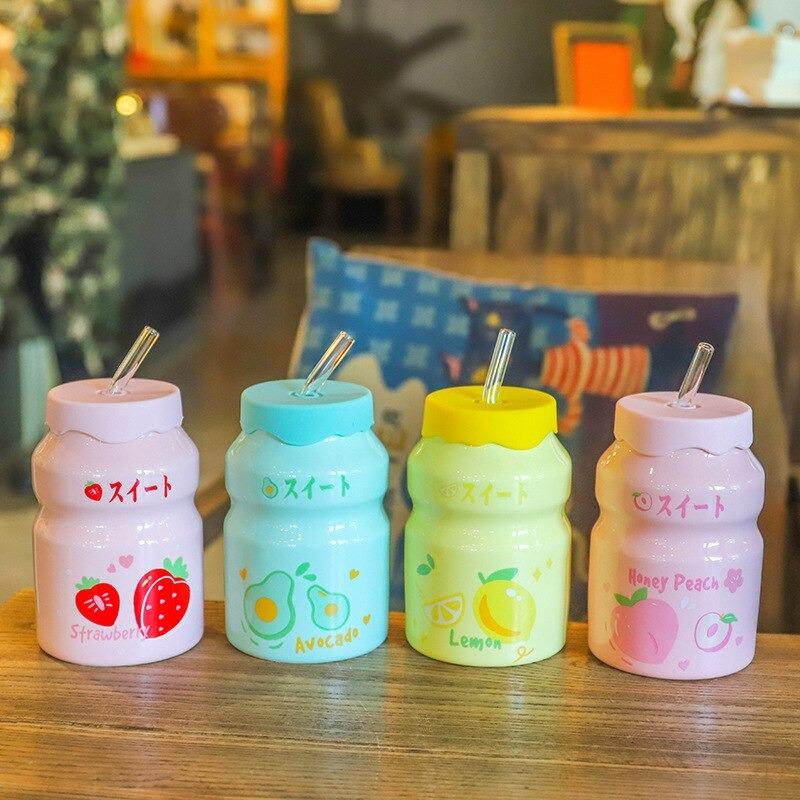 Pretty Frosted Space Bottles - 600 ml - Bobo's House